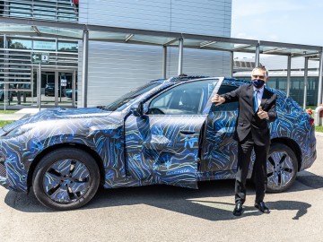Carlos Tavares testował Maserati Grecale